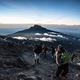 The group left for the summit before sunrise.